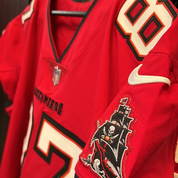 Rob Gronkowski Tampa Bay Buccaneers Nike Vapor Elite Authentic Jersey - 52/XXL - Picture 6 of 16